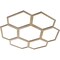 Ekena Millwork Florin Wood Fretwork Pierced Ceiling Medallion, Birch, 26"OD x 11 1/8"ID x 1/4"T CMWP26X26X0250FOBI - alternate 3